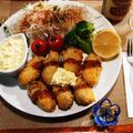 cococo710's cooksnap of when they made ビックリ!!ふわふわ激ウマ『カキフライ』.