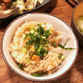 maicon1173's cooksnap of when they made めんつゆで美味♡秋鮭と舞茸の炊き込みご飯.