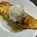 marica猫's cooksnap of when they made なめ茸入り♡和風おろしオムレツ.