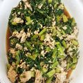 abcdefghｉｊ's cooksnap of when they made カブの葉のごま油炒め.
