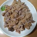 もりのりころ's cooksnap of when they made モツ♡甘味噌炒め♡.