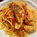 kawaihae's cooksnap of when they made 牡蠣のトマトソースパスタ.