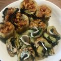Yokchina's cooksnap of when they made やみつきイタリアンなす巻き.