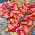 Jessiee's cooksnap of when they made 農家のレシピ　夏いちごタルト.