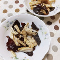 ﾁｲﾁｬﾝﾏﾏ's cooksnap of when they made ヤゲン軟骨とキクラゲの炒めもの.