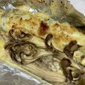 たべたべこ's cooksnap of when they made 塩タラのねぎマヨ＊トースター焼き.
