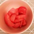 ぶりぶりじっと's cooksnap of when they made 赤かぶの甘酢漬け☆定番ごはん.