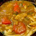 あい♪らんど's cooksnap of when they made 残りカレーで☆カレーうどん☆.