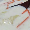 ヨシヨッシー's cooksnap of when they made キャベツたっぷりミルクスープ.