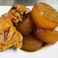 ♡マッキークッキング's cooksnap of when they made 焦がし醤油のアメ色大根煮.