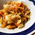 Ayumiliyah's cooksnap of when they made 簡単★大根　人参　油揚げのきんぴら.