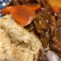ミルクボール's cooksnap of when they made ステーキ職人の1時間でホテルの欧風カレー.