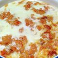 実１１３'s cooksnap of when they made 残った　クリームシチューで簡単　ドリア.