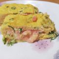 sweet_rose's cooksnap of when they made 大人気な【明太マヨ入り卵焼き】.
