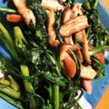 さっちゃーーーん's cooksnap of when they made 春菊・・・炒めるだけで美味しいよ!!.