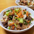 ありみりん♡'s cooksnap of when they made 豚こま肉とかぶのビビンバ風丼.