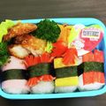 巴マミ14歳's cooksnap of when they made 簡単◆おすし風お弁当◇子供遠足に♪.