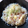 azbjbn's cooksnap of when they made しらたきＤＥパスタ気分Ⅰ　ぺペロンチーノ.