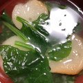ティムル's cooksnap of when they made ほうれん草とお麩のかき玉みそ汁.
