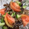 ティムル's cooksnap of when they made 黒きくらげとトマトの中華風サラダ.