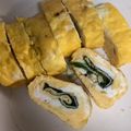 ティムル's cooksnap of when they made 和っ☆からしの卵焼き②*大葉*.