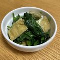リラシャン's cooksnap of when they made サクサク新食感＊油揚げとほうれん草炒め.