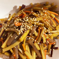 たまころ15's cooksnap of when they made さつまいもとこんにゃくのきんぴら♪.