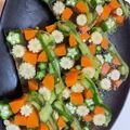 moripu's cooksnap of when they made ひんやり美味♪コンソメで夏野菜のテリーヌ.