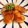 ホットマロンラテ's cooksnap of when they made ねぎと鶏肉の鍬焼き風 焼き鳥.