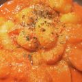 たけつま's cooksnap of when they made ◆ニョッキとソーセージをトマトソースで◆.