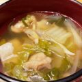 mfly's cooksnap of when they made 鶏のダシで★我が家のお雑煮.