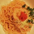 ななこMR's cooksnap of when they made 10min＊明太子豆乳クリームパスタ.