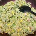 看護師ママのキッチン's cooksnap of when they made パパッとじゃこと小松菜のチャーハン♪.