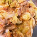 maaamiy's cooksnap of when they made 無水！キャベツともも肉のミートソース煮♡.