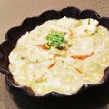 Dellaたん's cooksnap of when they made 簡単！かに玉すくい豆腐！.