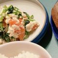 コスモとフライパン's cooksnap of when they made 料亭の☆柿の白和え.
