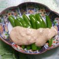 ３びきの子ぶたのまま's cooksnap of when they made スナップエンドウの明太マヨかけ.