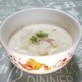 ＠迷子＠'s cooksnap of when they made 豆乳or牛乳の簡単カブとベーコンのスープ.
