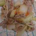 大森ヨーグルト's cooksnap of when they made 初心者でも簡単！豚こま肉と白菜の炒め物.