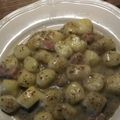 Yokchina's cooksnap of when they made 米粉で作る【じゃがいもニョッキ】.