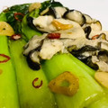 ♡マッキークッキング's cooksnap of when they made 牡蠣と青梗菜の中華風ペペロンチーノ.