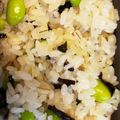 ☆オレンジバード☆'s cooksnap of when they made もち麦入り枝豆ごはん＊混ぜご飯＊おにぎり.