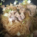 ふーちゃんとエレビー's cooksnap of when they made 簡単＊白菜と春雨の豚肉炒め.