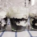 ねこのガストン's cooksnap of when they made 材料3つ！甘さ控えめオレオチーズケーキ.