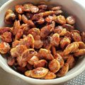 れいちょんぐ's cooksnap of when they made かぼちゃの種deヘルシーエコおやつ♡.