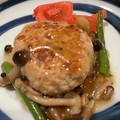 くじら食堂's cooksnap of when they made えのきで量増し☆麺つゆで和風ハンバーグ☆.