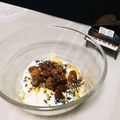 はちみつlove's cooksnap of when they made 大人向け・ラムレーズン入りヨーグルト.
