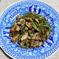 ざりがにサラダ's cooksnap of when they made 鶏ムネ肉とインゲンの中華炒め.