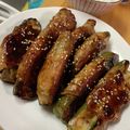 Aokokko♩'s cooksnap of when they made 簡単！チーズとろける☆茄子の豚肉巻き♪.
