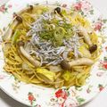 もぐ・ω・くま's cooksnap of when they made しらすと白菜の和風スープパスタ♪.